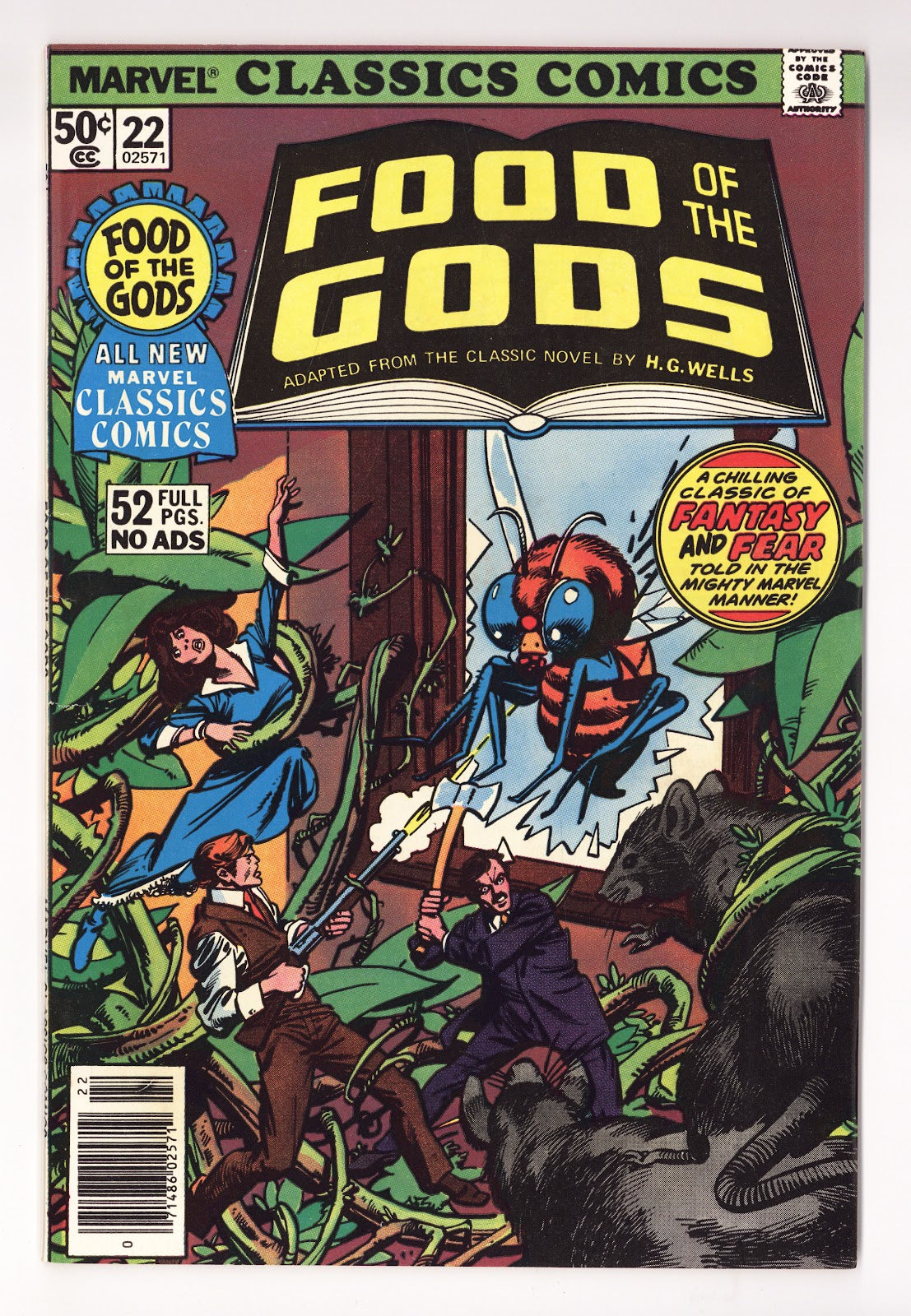 Marvel Classics Comics 22 Mid Grade (1977) 