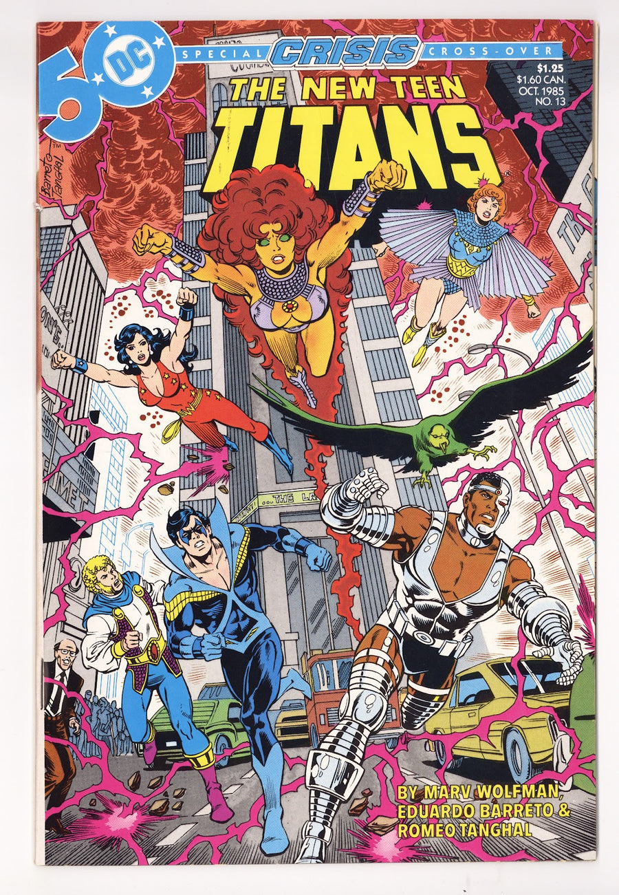 The New Teen Titans Vol 2 13 High Grade (1985) 
