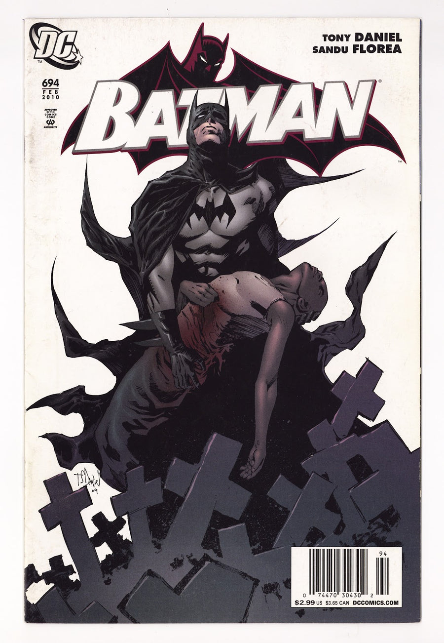 Batman Vol 1 691  VG (4.0)   (2009)   Newsstand  