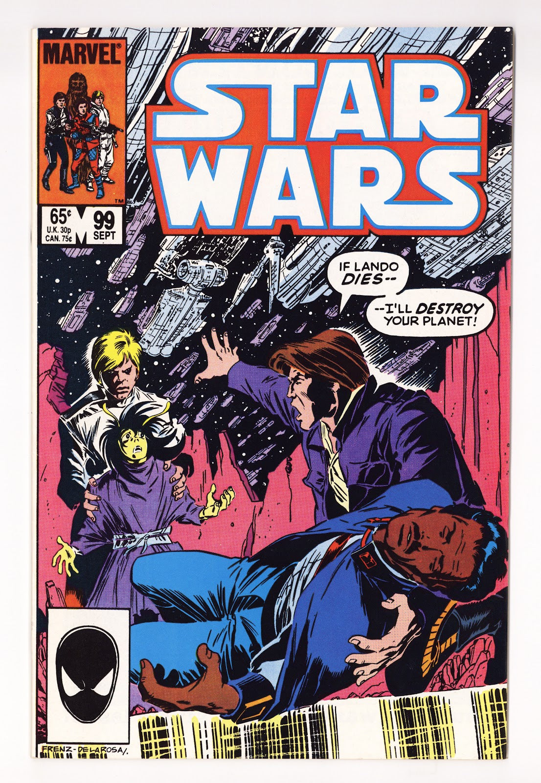 Star Wars Vol 1 99  FN+ (6.5)   (1985)     