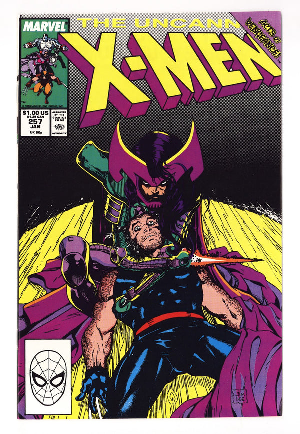 The Uncanny X-Men Vol 1 257  NM- (9.2)   (1990)