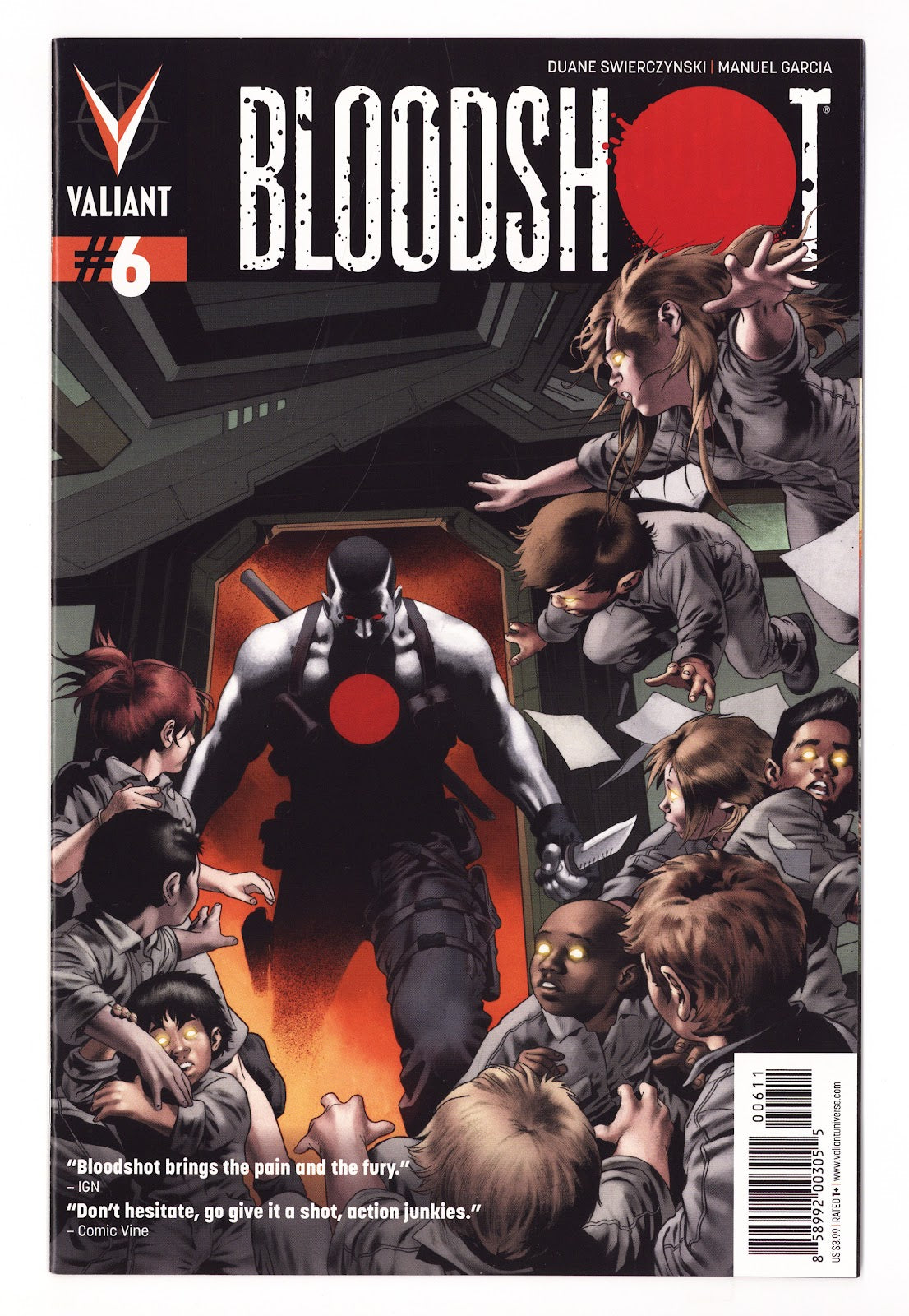 Bloodshot Vol 3 6  High Grade   (2012)   Cover A - Arturo Lozzi  