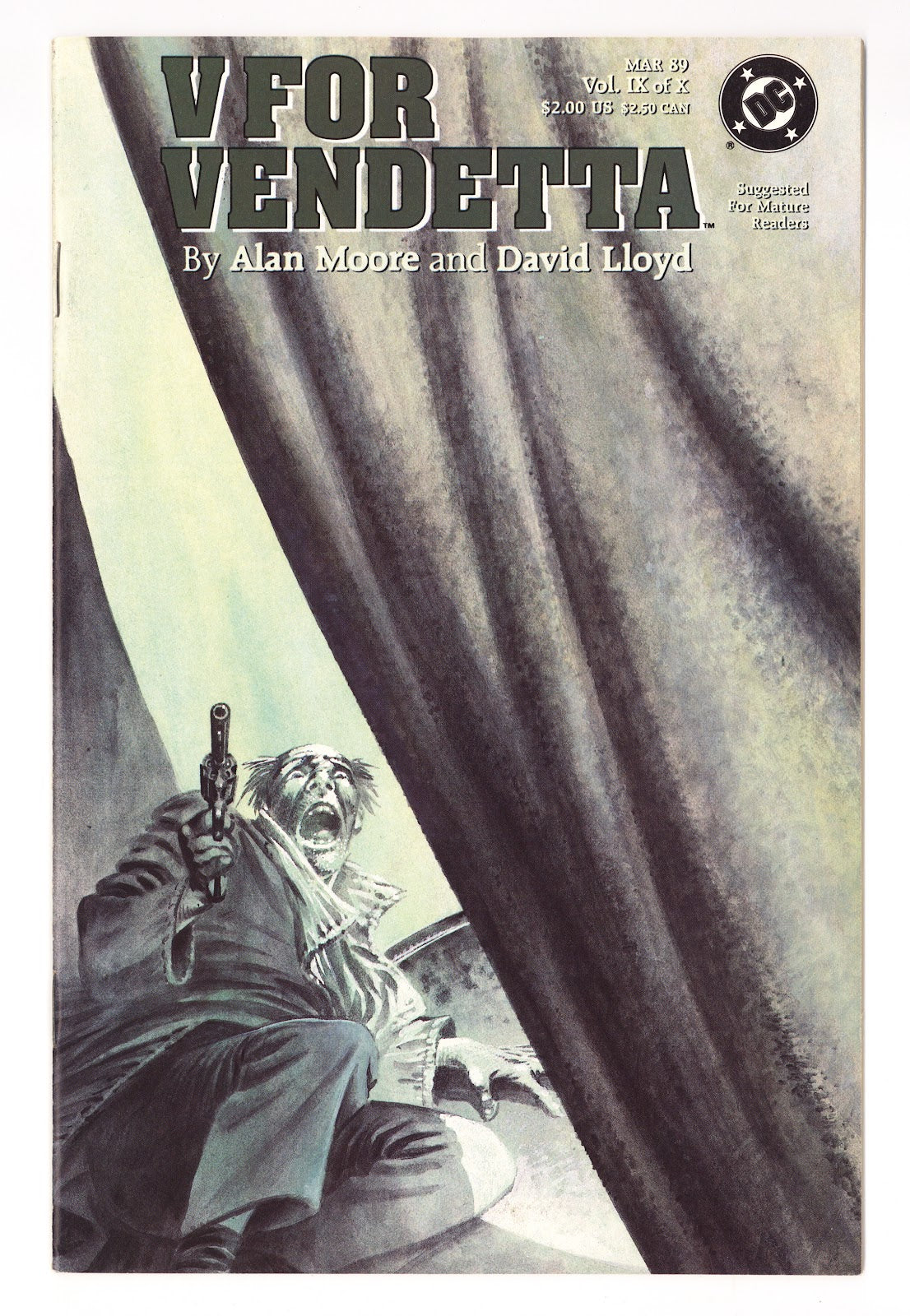 V for Vendetta   9  VF+ (8.5)   (1989)     