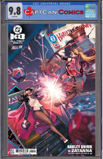 DC K.O. HARLEY QUINN VS ZATANNA #1 (ONE SHOT) CVR C JAMAL CAMPBELL CARD STOCK VAR thumbnail