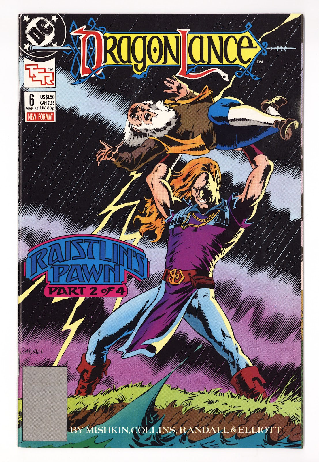 Dragonlance Comic Book 6 High Grade (1989) 