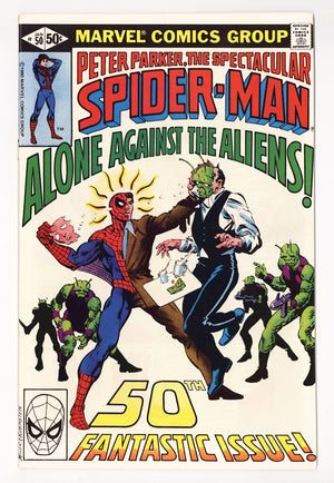 The Spectacular Spider-Man Vol 1 50  High Grade   (1981)
