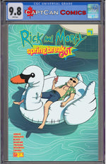 RICK AND MORTY SPRING BREAK OUT #1 (ONE SHOT) CVR B ANGELA TRIZZINO VAR thumbnail