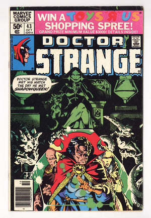 Doctor Strange Vol 1 43  Low Grade   (1980)   Direct