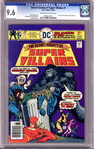 Secret Society of Super-Villains 1 CGC 9.6 (NM+) (1976)