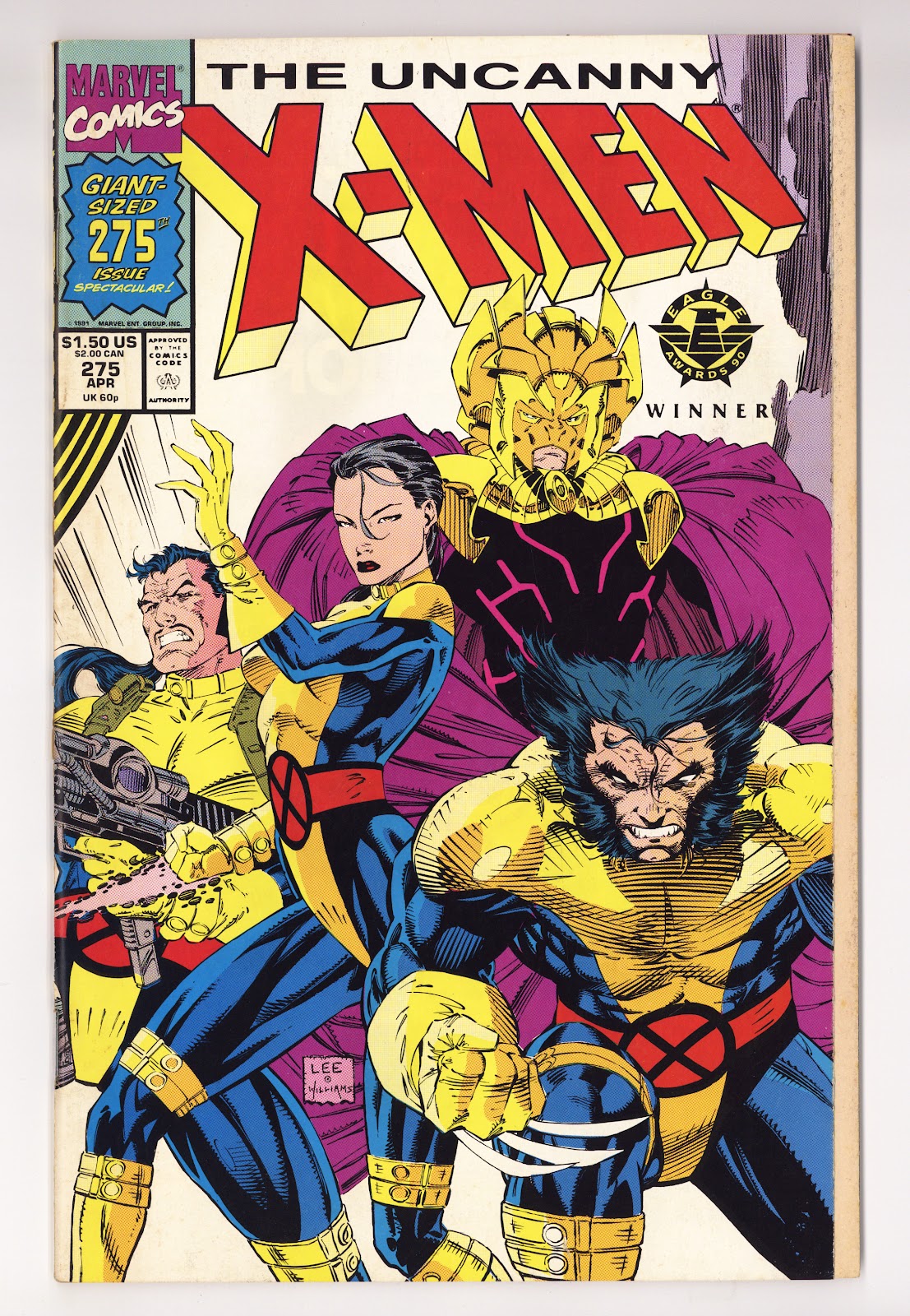 The Uncanny X-Men 275 Mid Grade (1991) 