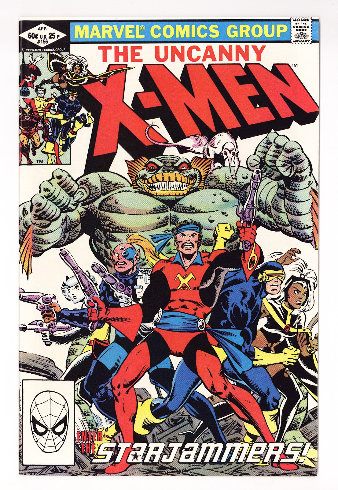 The Uncanny X-Men Vol 1 156  NM- (9.2)   (1982)     
