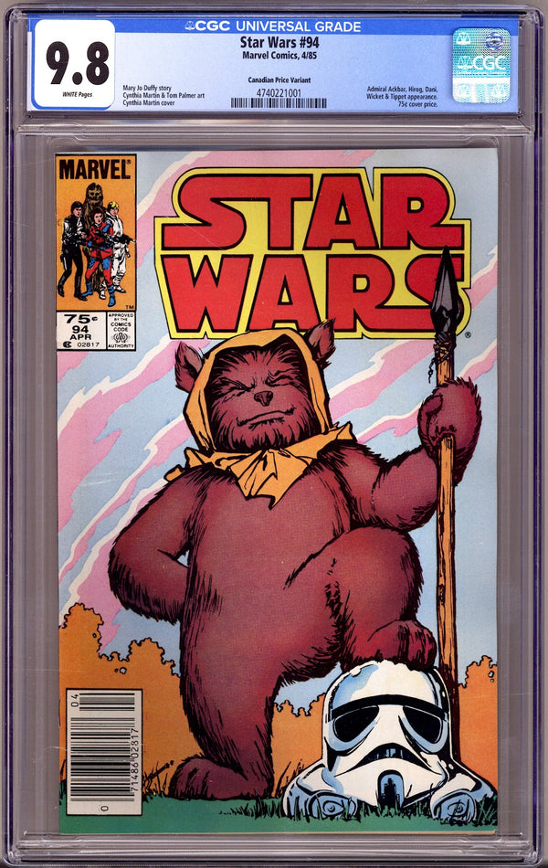 Star Wars Vol 1 94 CGC 9.8 (NM/M) (1985) Canadian Price Variant