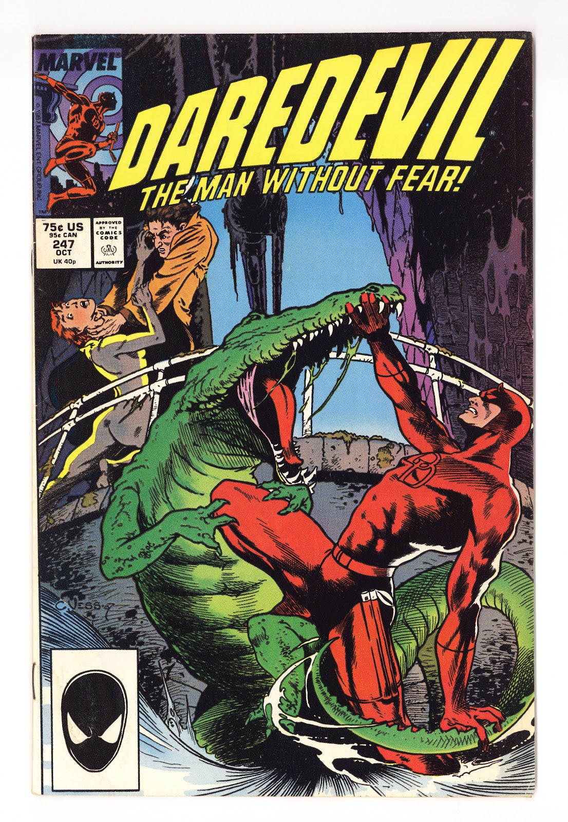 Daredevil Vol 1 247  Mid Grade   (1987)     