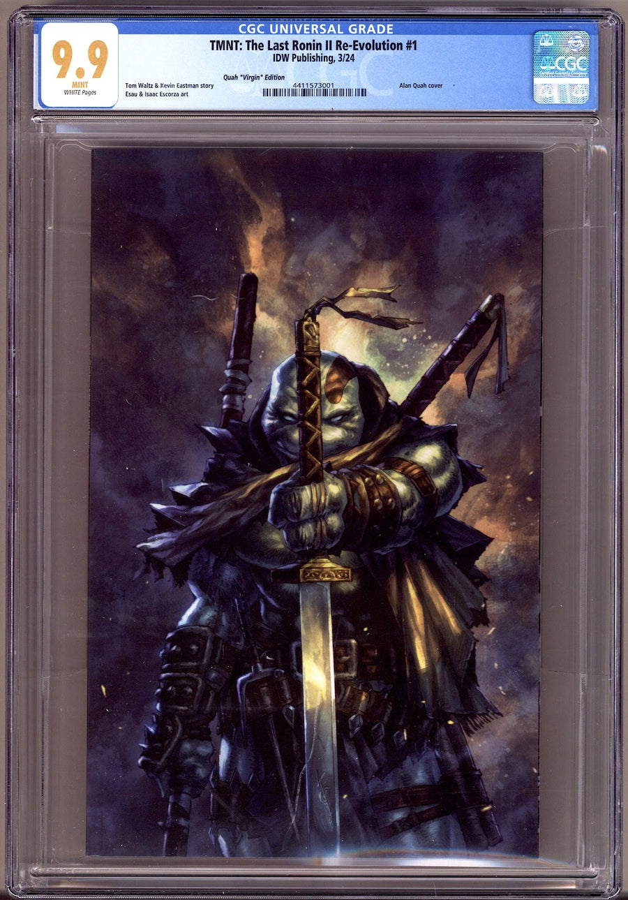TMNT: The Last Ronin II Re-Evolution   1 CGC 9.9 (MINT)   (2024) Quah Virgin  Exclusive Variant