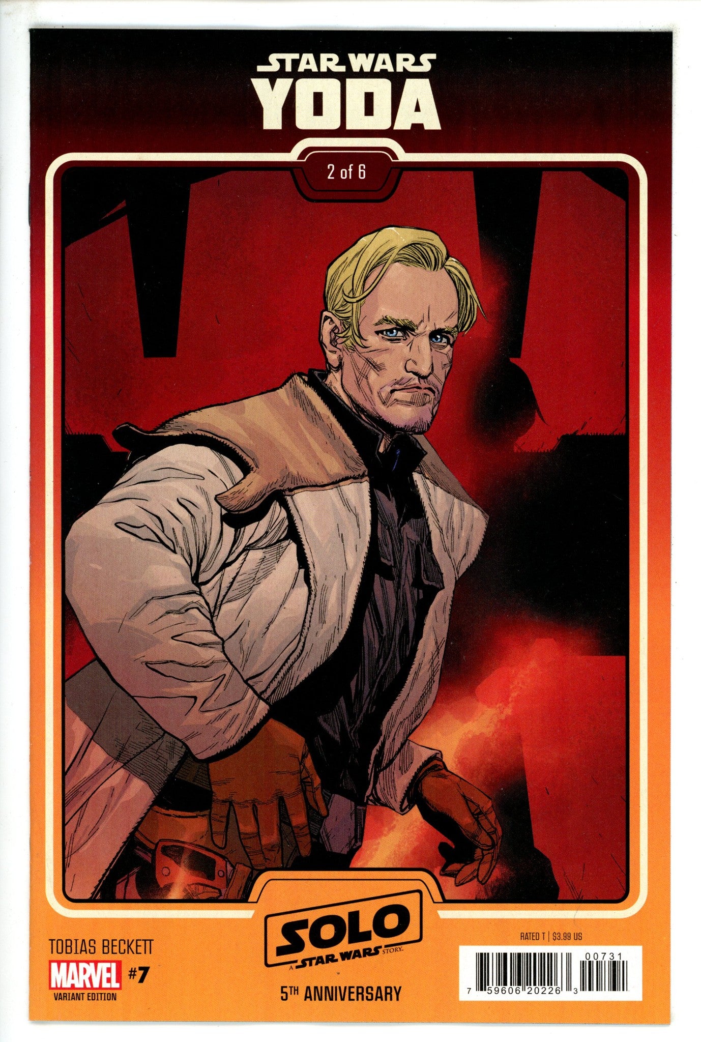 Star Wars Yoda 7 Tobias Anniversary Variant (2023)