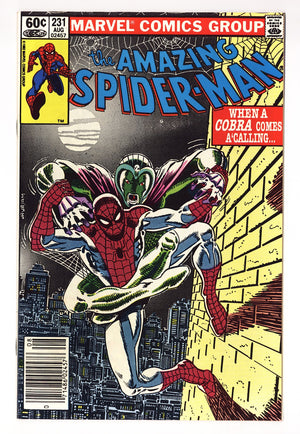 The Amazing Spider-Man Vol 1 231  VF- (7.5)   (1982)   Newsstand