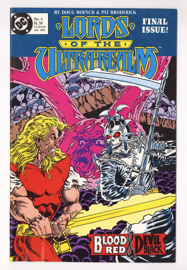 Lords of the Ultra-Realm   6  Mid Grade   (1986)