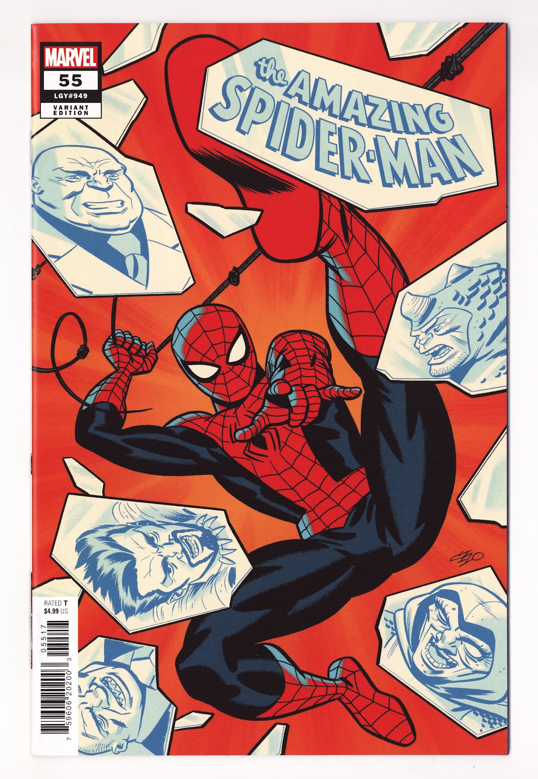 The Amazing Spider-Man Vol 6 55 (949) High Grade (2024) Cho Variant 