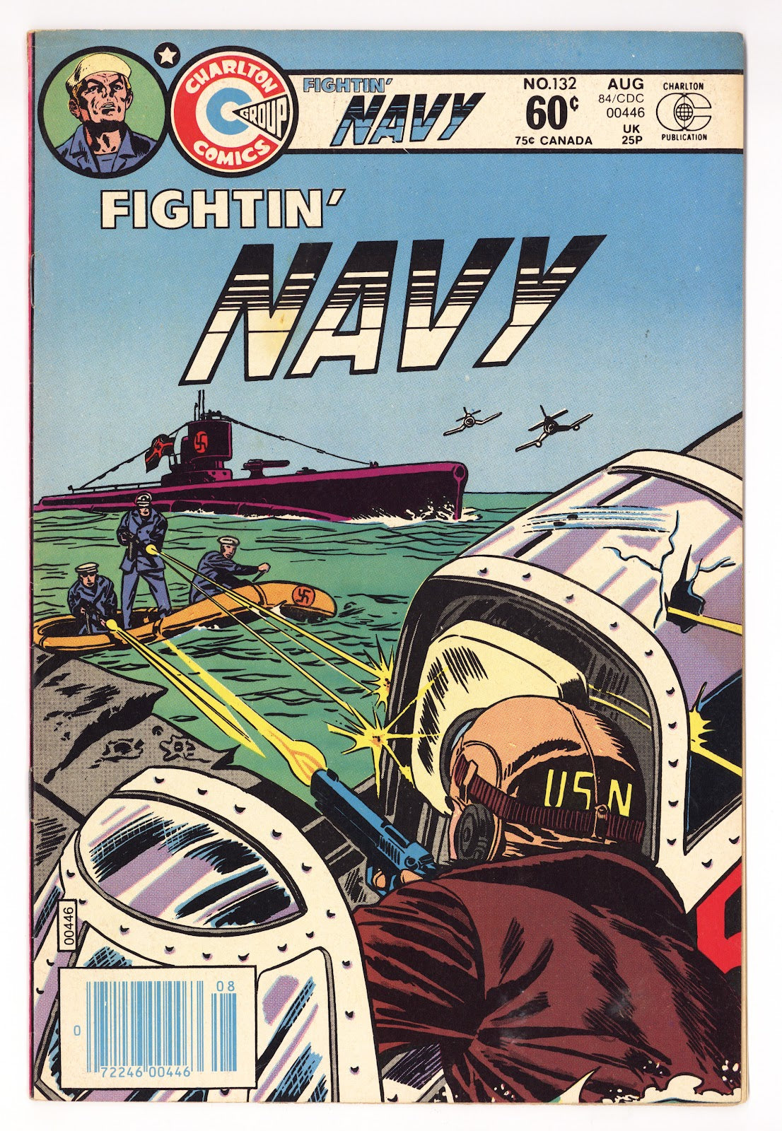 Fightin' Navy Vol 14 132  Mid Grade   (1984)