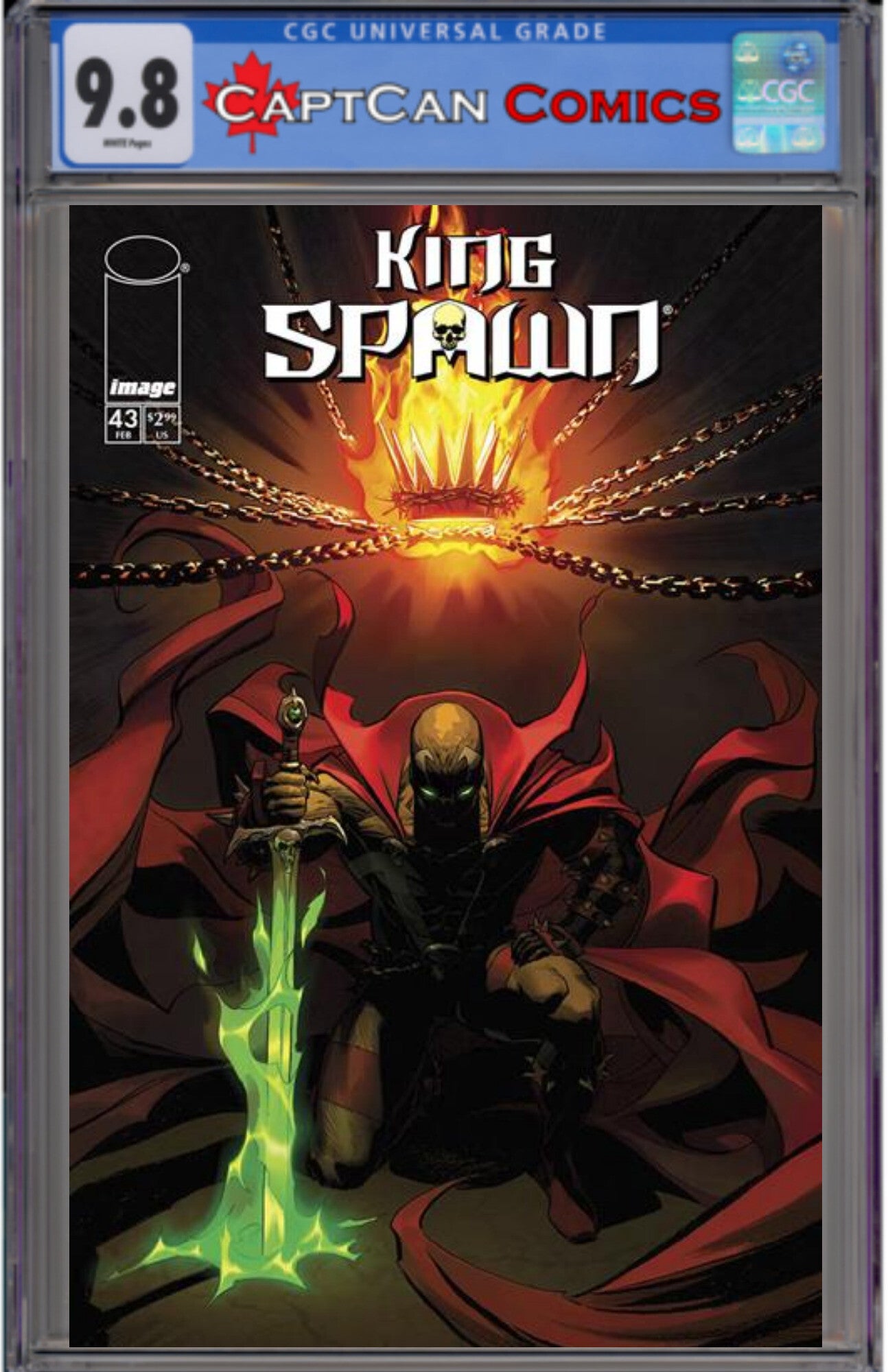 KING SPAWN #43 CVR A MARCIAL TOLEDANO VARGAS