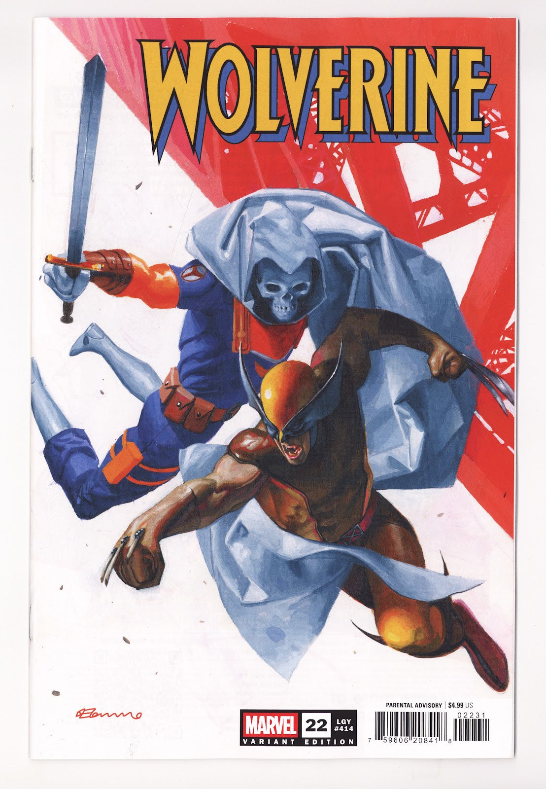 Wolverine Vol 7 22 Tommaso Variant (2026)