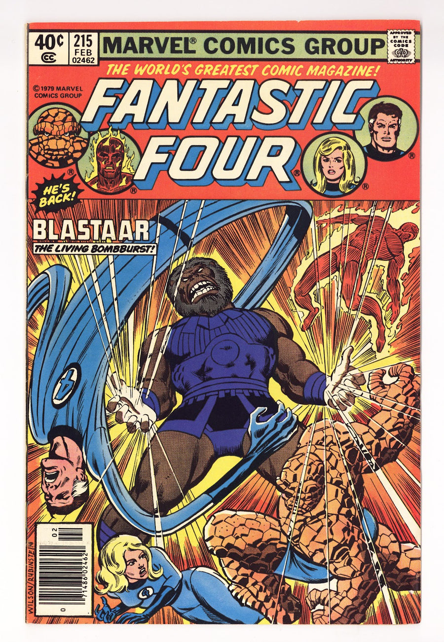 Fantastic Four   215  Mid Grade   (1980)   Newsstand