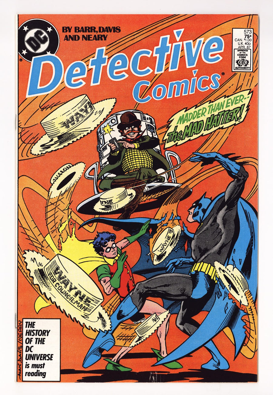 Detective Comics Vol 1 573  High Grade   (1987)     