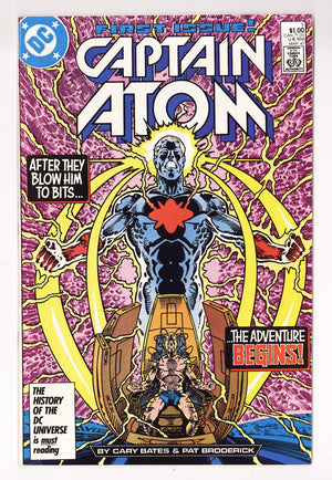 Captain Atom Vol 3 1  High Grade   (1987)