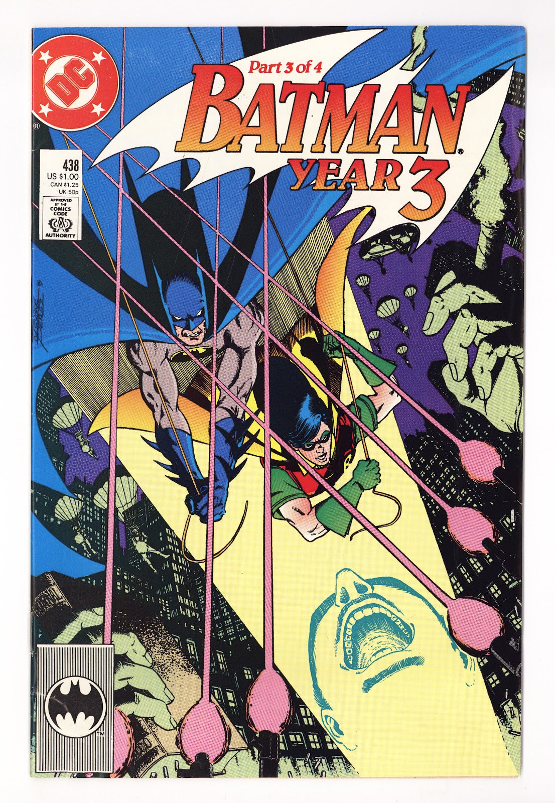 Batman Vol 1 438  Mid Grade   (1989)   Direct  