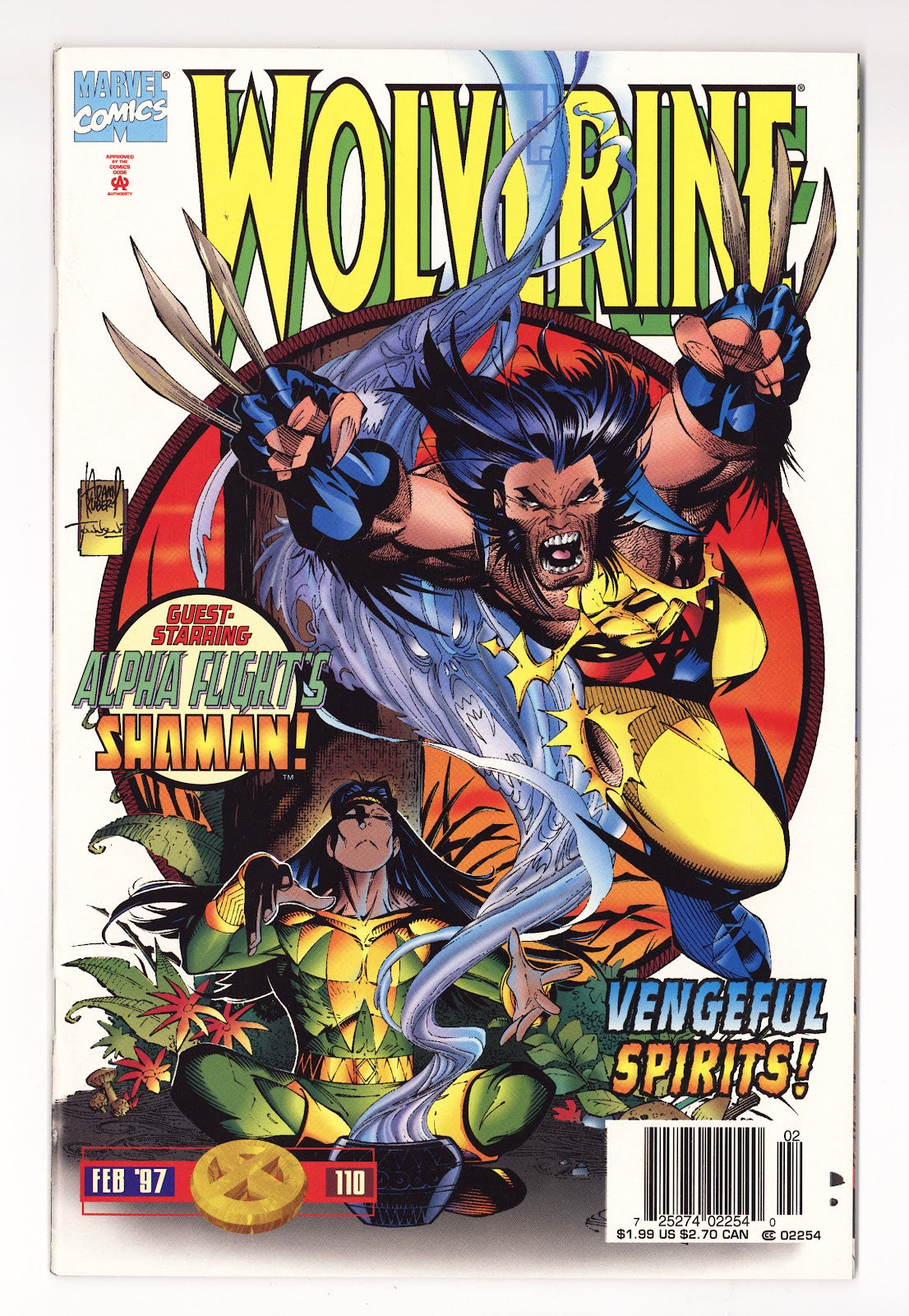 Wolverine Vol 2 110  High Grade   (1997)   Newsstand  