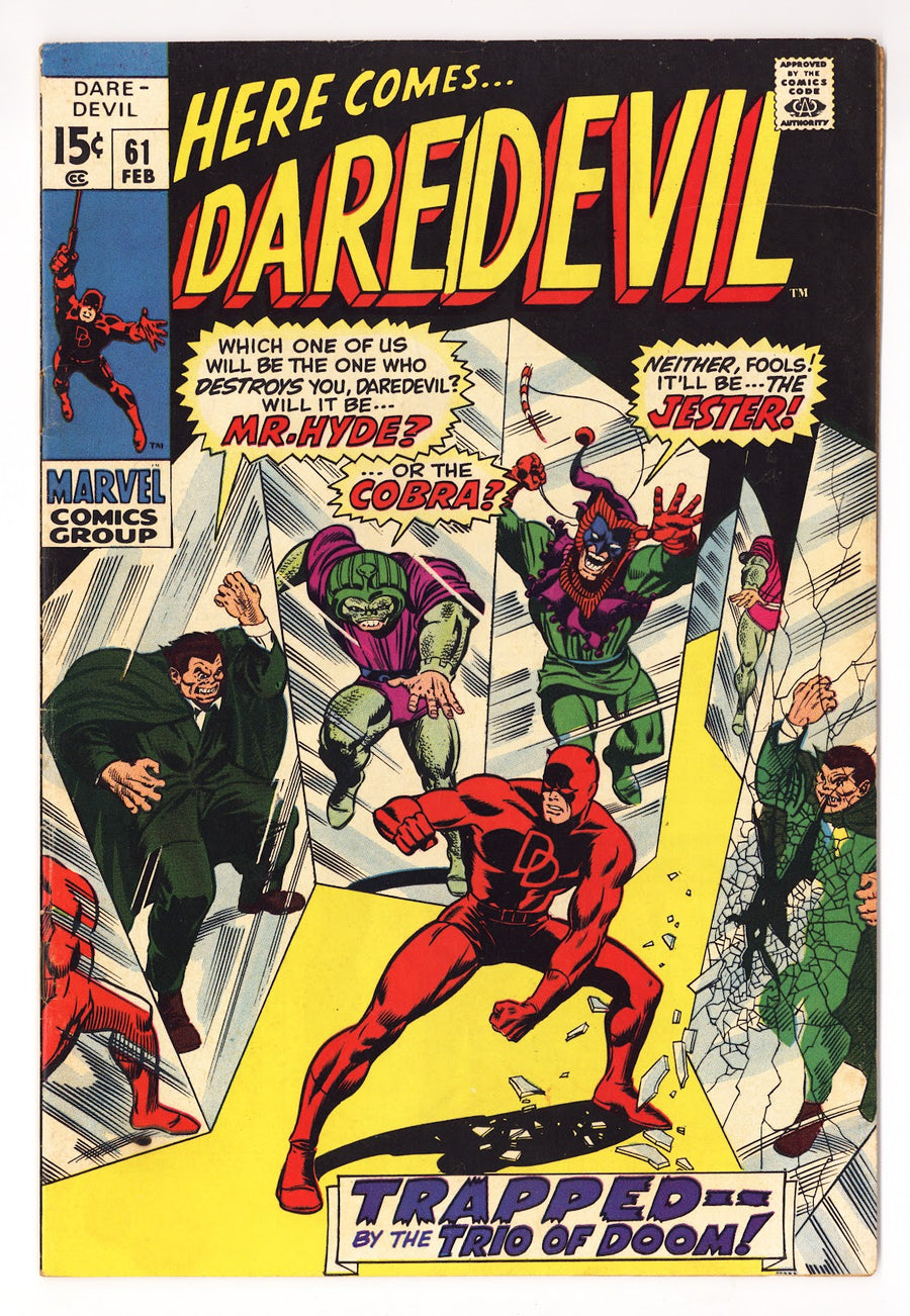 Daredevil Vol 1 61  FN (6.0)   (1970)