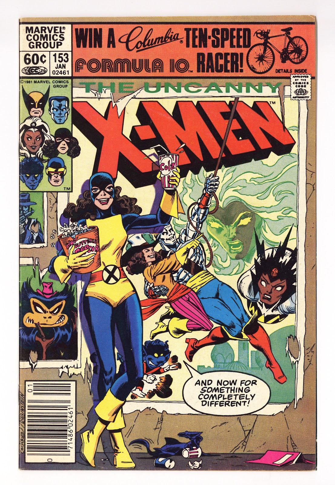 The Uncanny X-Men Vol 1 153  Mid Grade   (1982)   Newsstand  
