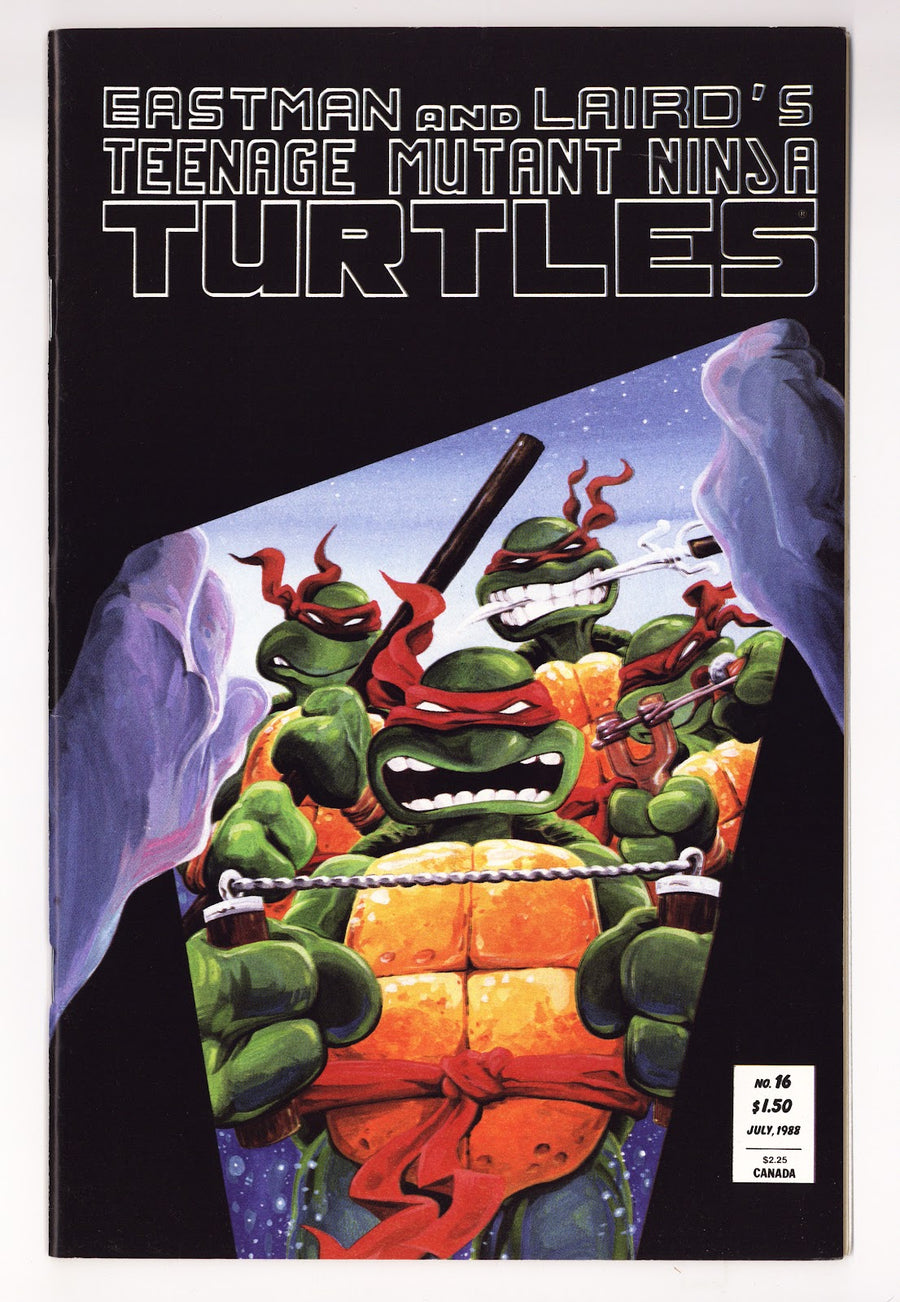 Teenage Mutant Ninja Turtles Vol 1 16  VF- (7.5)   (1988)     