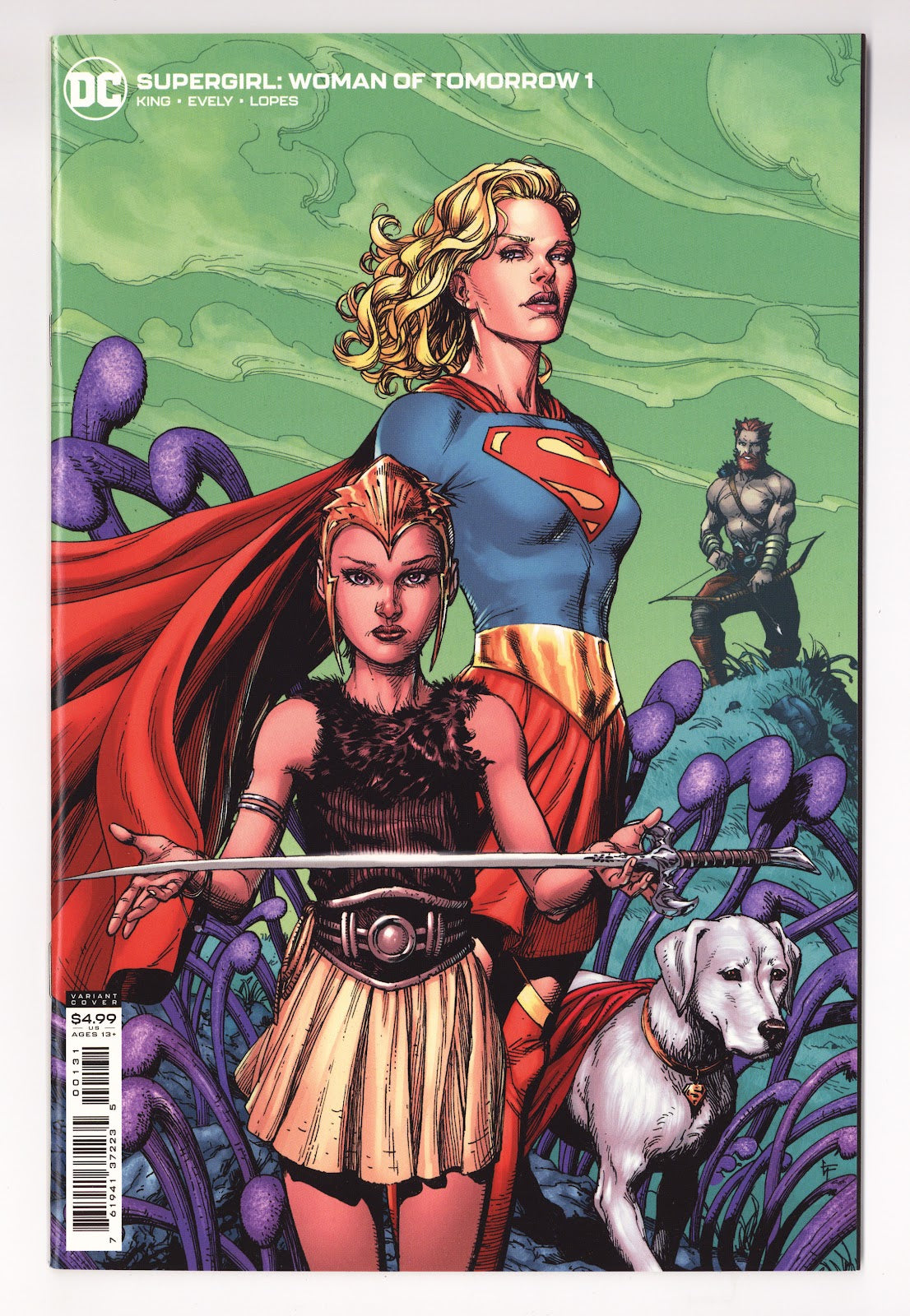 Supergirl: Woman of Tomorrow 1 NM (9.4) (2021) Frank Variant 