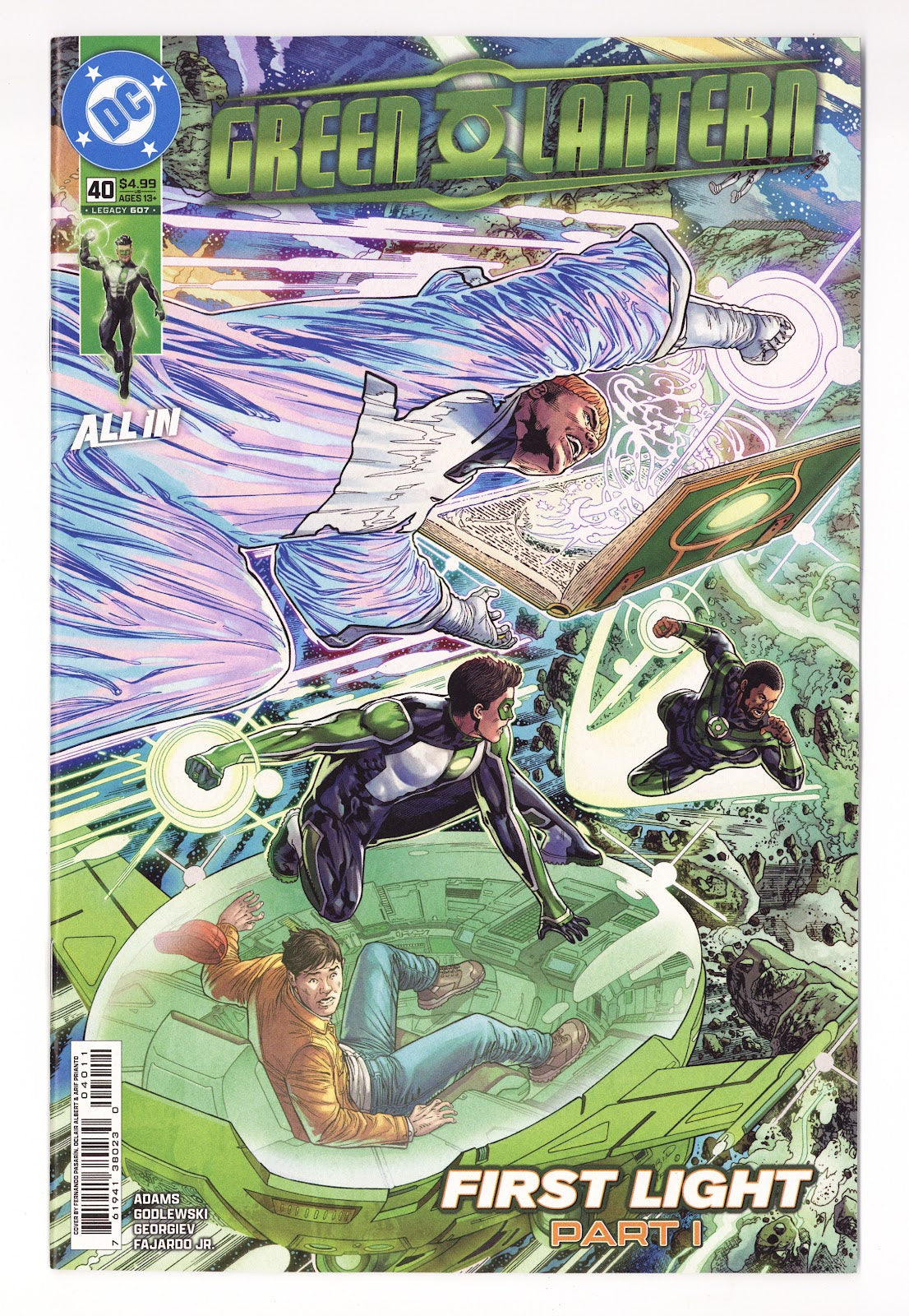 Green Lantern Vol 7 #40 (2026) Pasarin Connecting