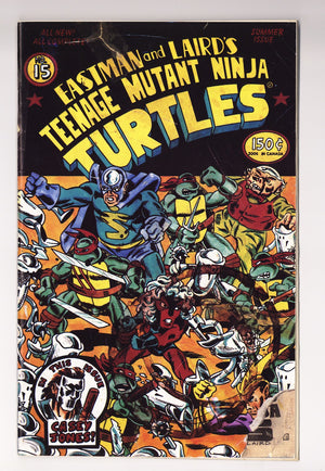 Teenage Mutant Ninja Turtles Vol 1 15  FN/VF (7.0)   (1988)