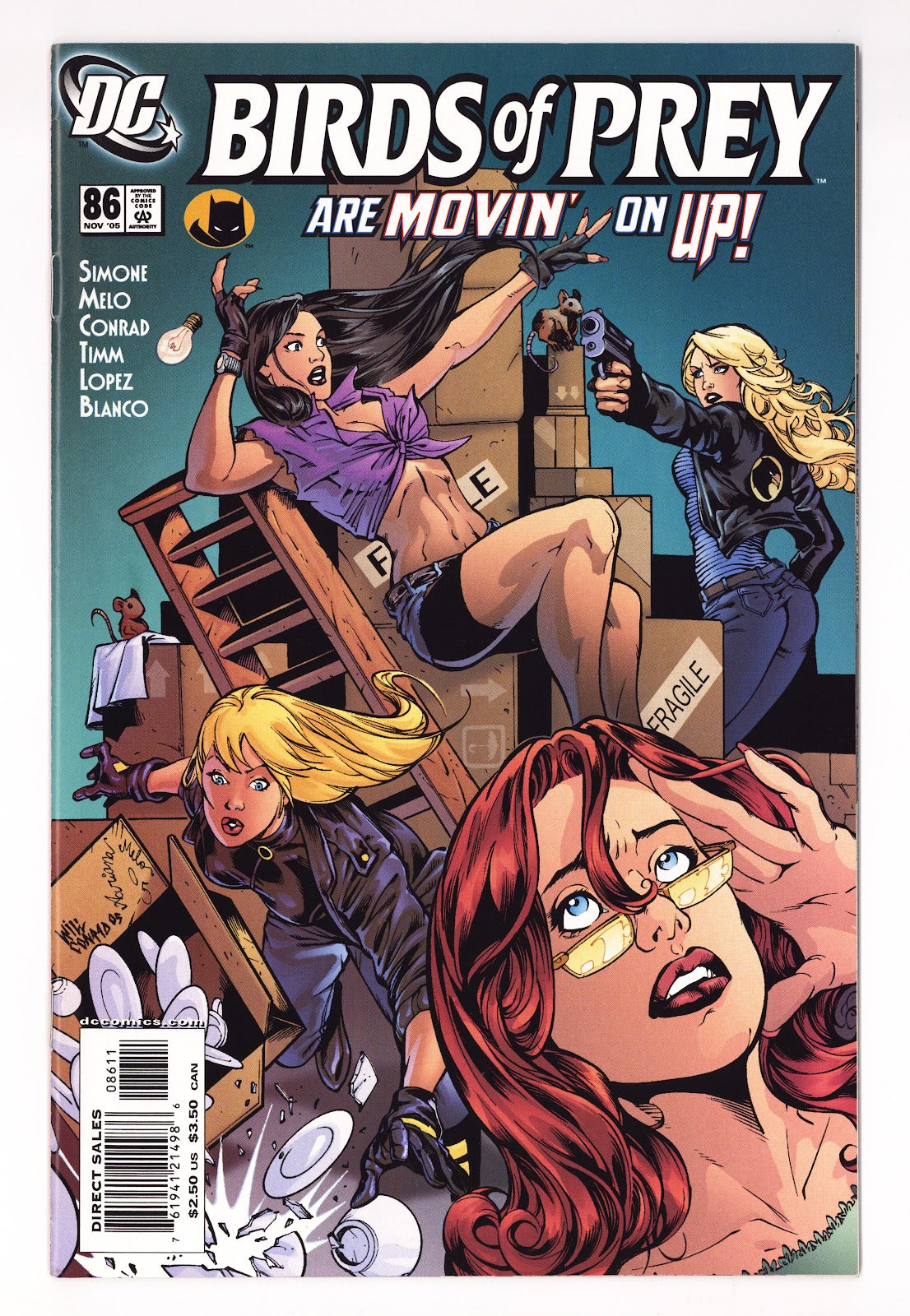 Birds of Prey Vol 1 86 Mid Grade (2005) 