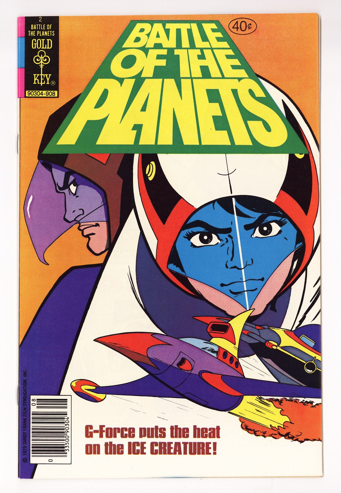 Battle of the Planets   2  VF/NM (9.0)   (1979) Key   Gold Key