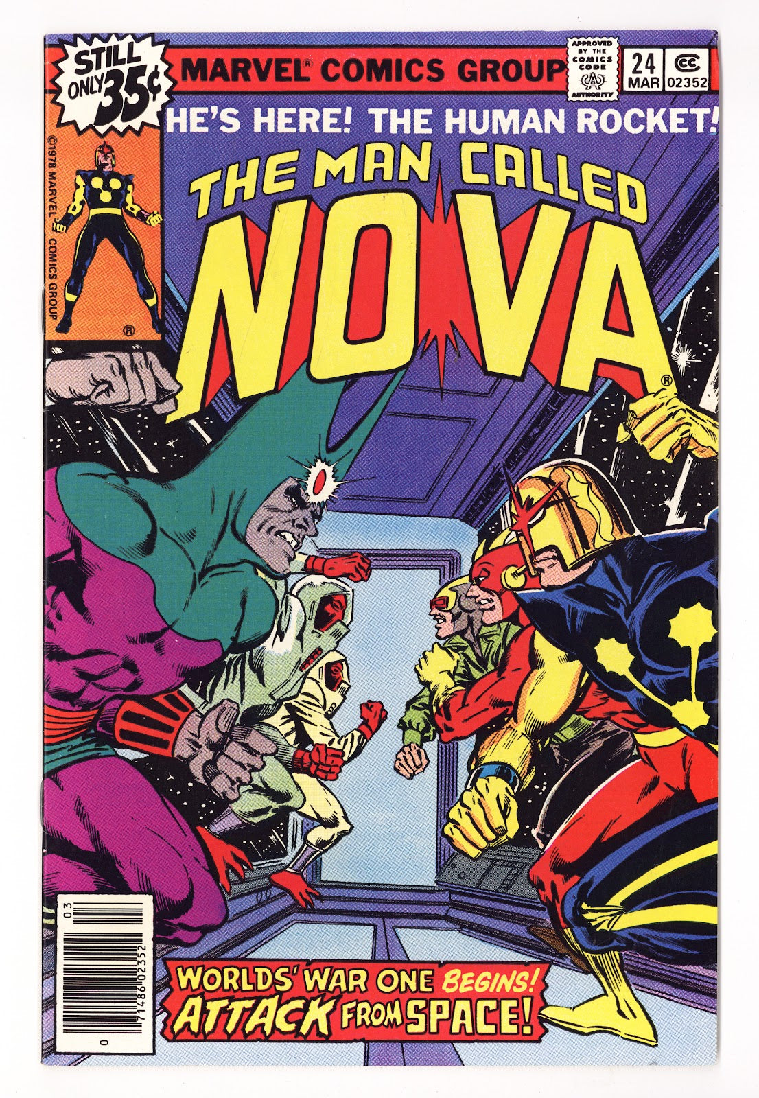 The Man Called Nova Vol 1 24  High Grade   (1979)     