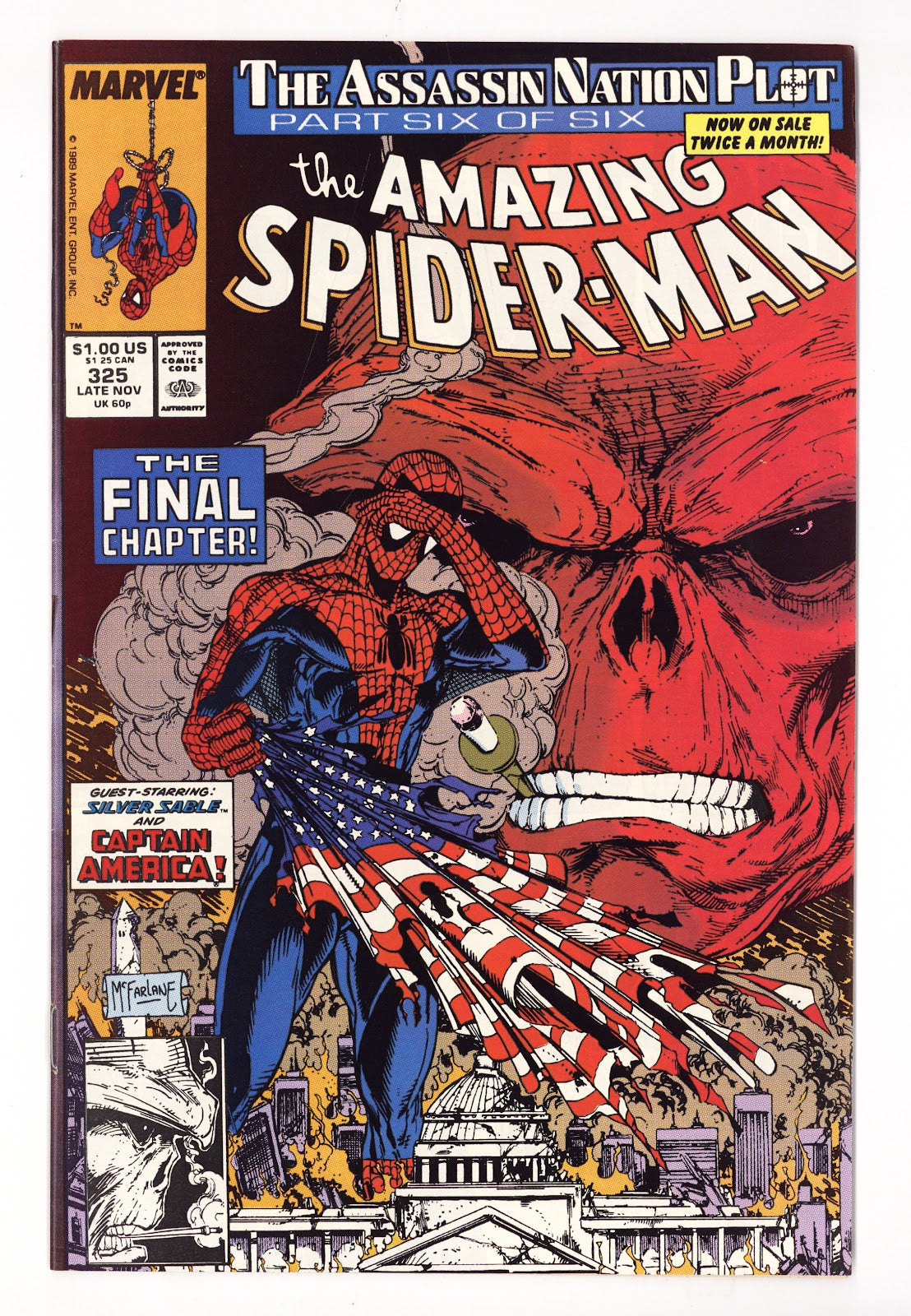 The Amazing Spider-Man Vol 1 325 VF (8.0) (1989)  