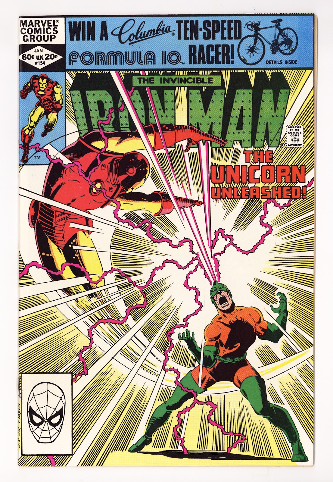 Iron Man Vol 1 154 High Grade (1982) 