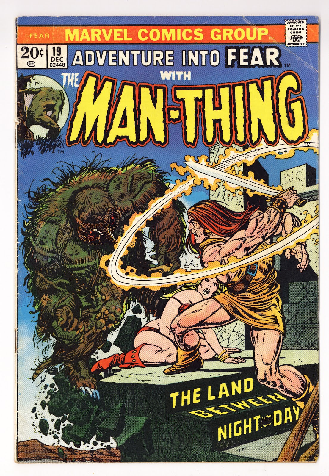 Fear 19 VG (4.0) (1973)  
