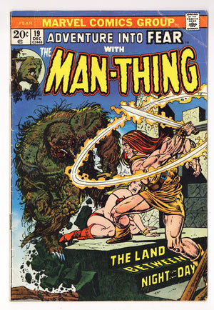 Fear 19 VG (4.0) (1973)