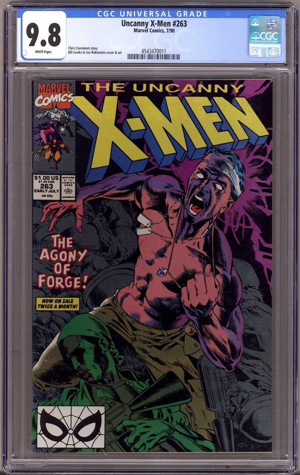 The Uncanny X-Men Vol 1 263 CGC 9.8 (NM/M)   (1990)