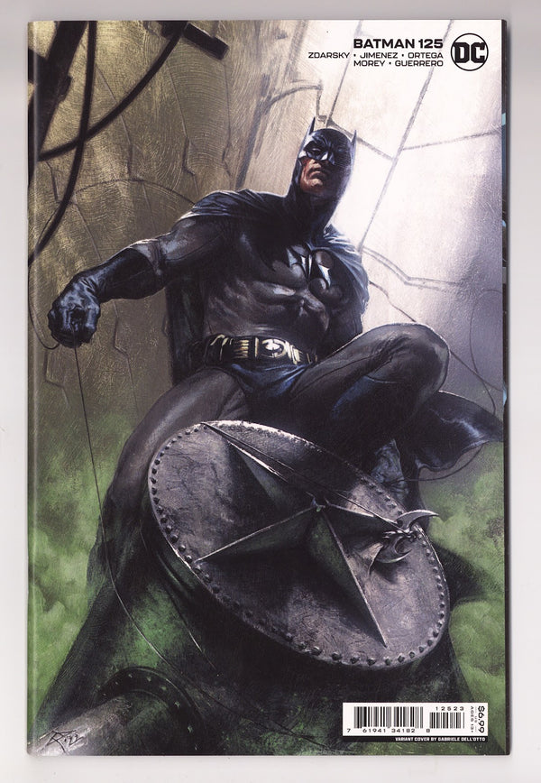 Batman Vol 3 125 High Grade (2022) Dell'Otto Variant