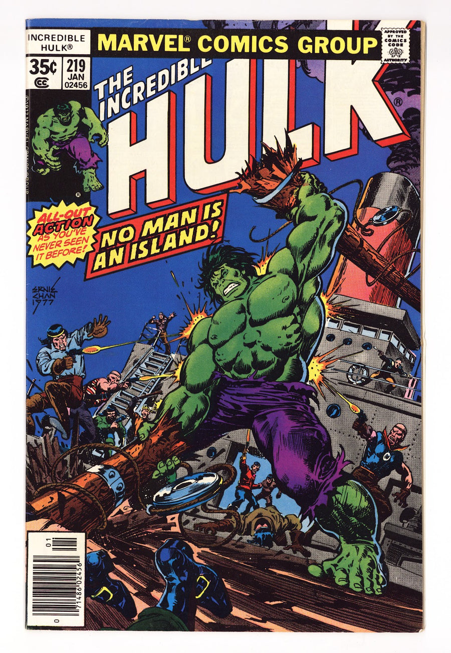The Incredible Hulk Vol 1 219  Mid Grade   (1978)     