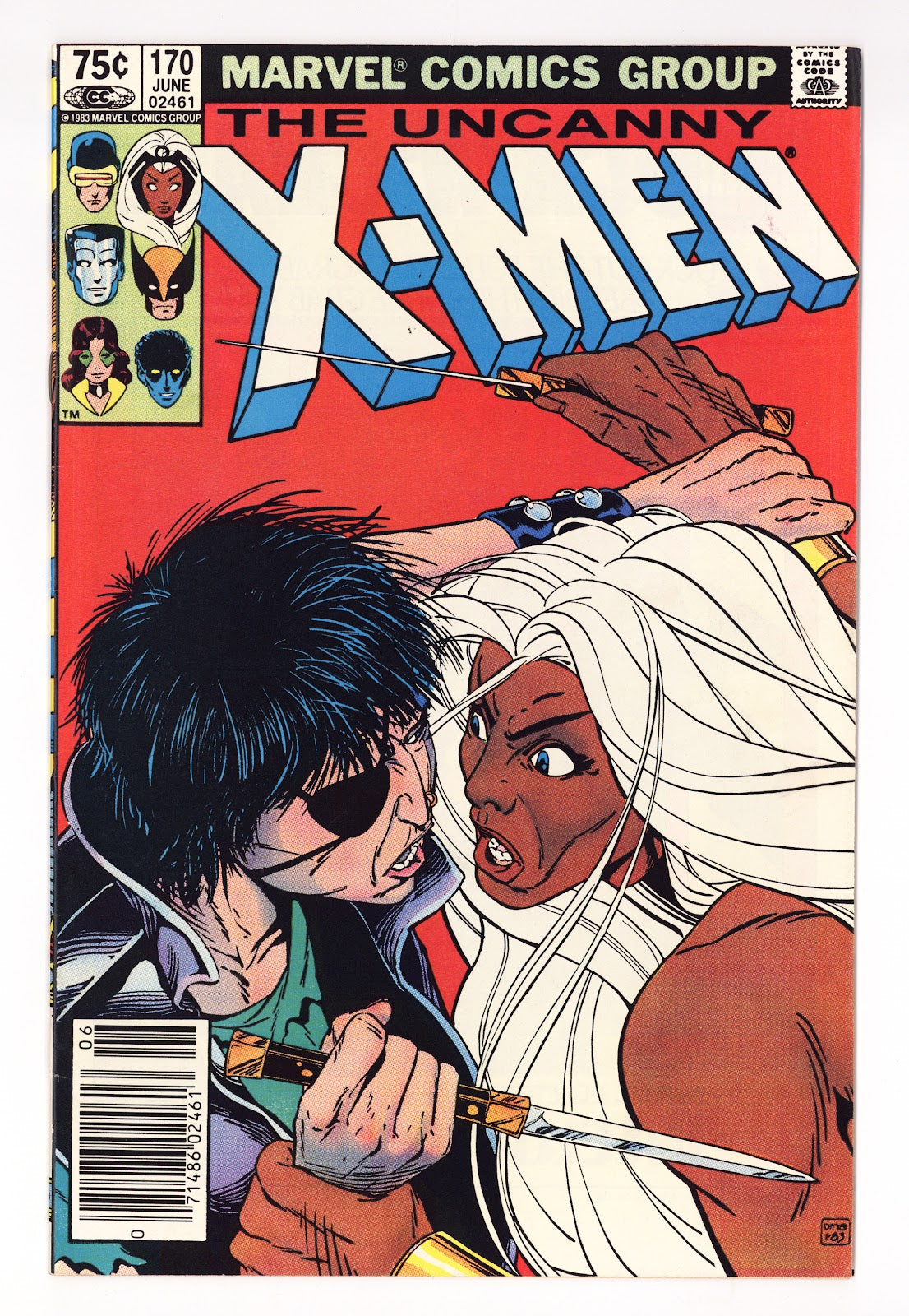 The Uncanny X-Men Vol 1 170  VF- (7.5)   (1983)   Canadian Price Variant  