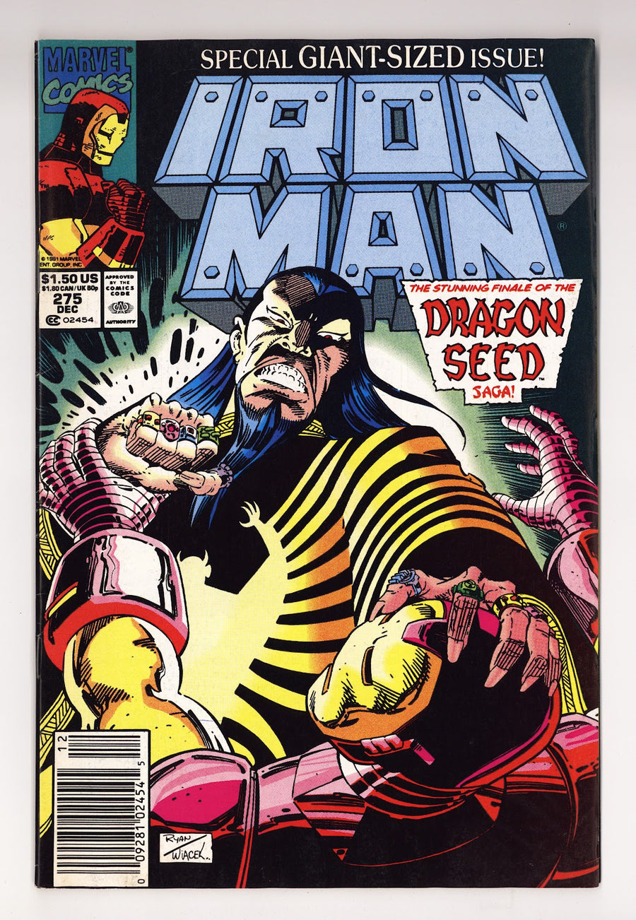 Iron Man Vol 1 275  Mid Grade   (1991)   Newsstand