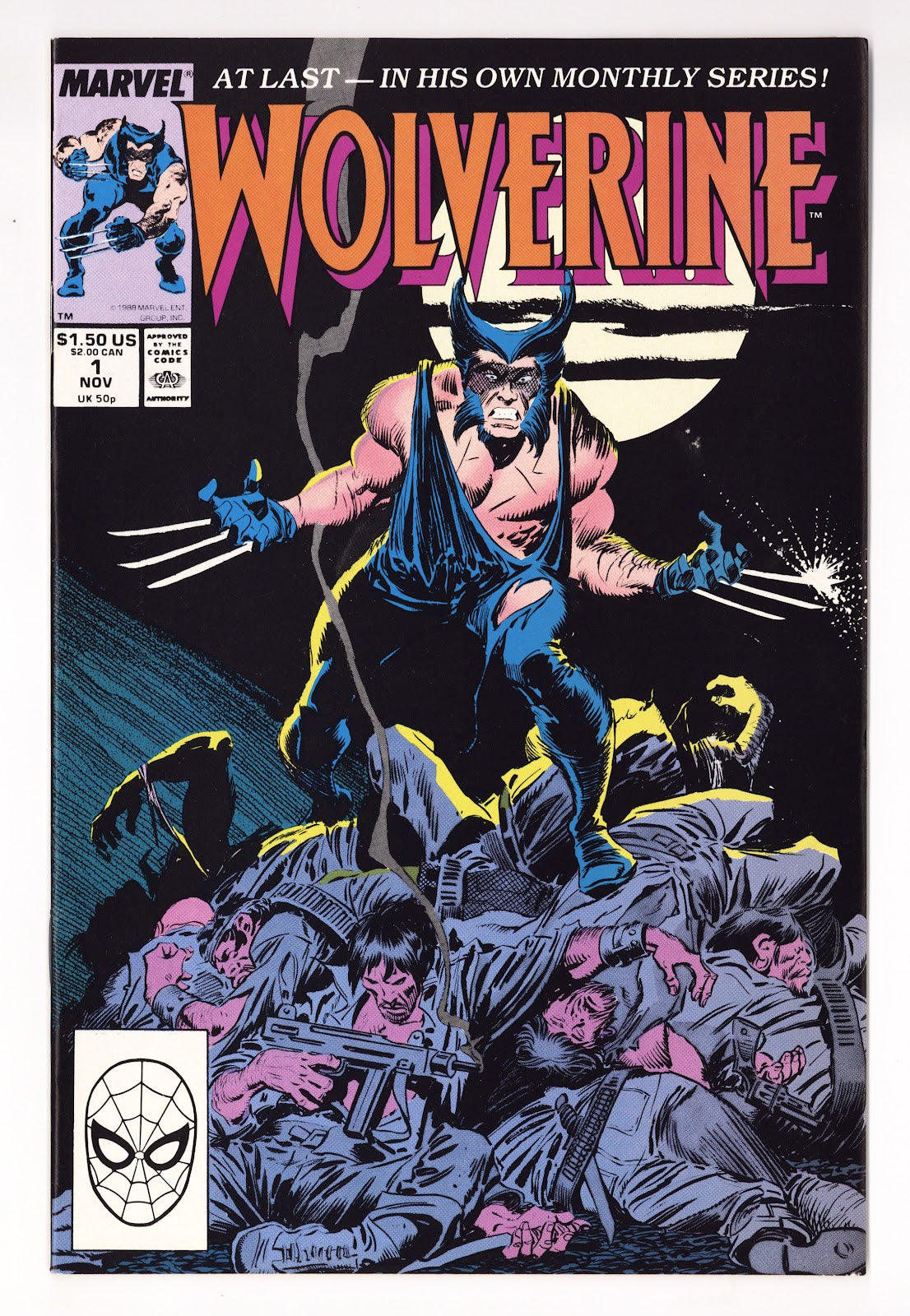 Wolverine Vol 2 1  FN+ (6.5)   (1988)     