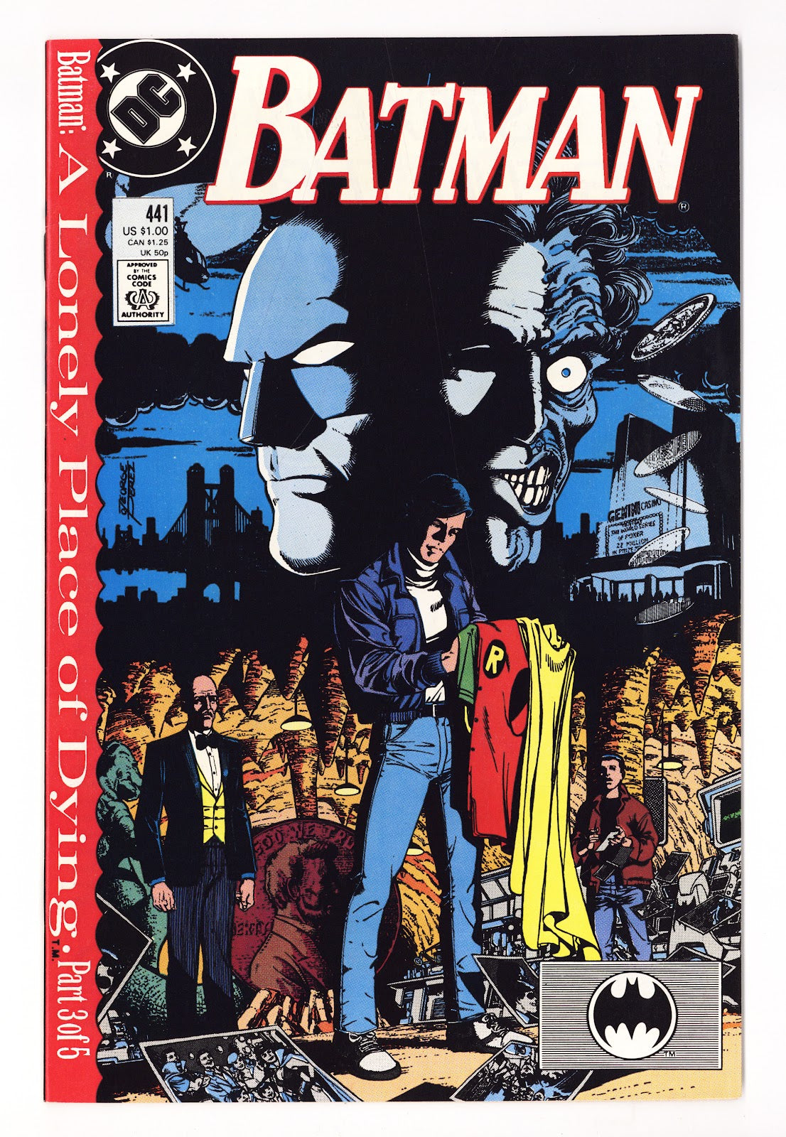 Batman Vol 1 441  High Grade   (1989)   Direct  